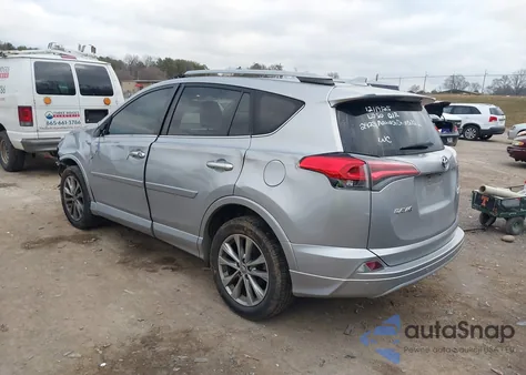 2017 Toyota Rav4 Platinum z USA, uszkodzony, nr VIN 2T3DFREV1HW587454